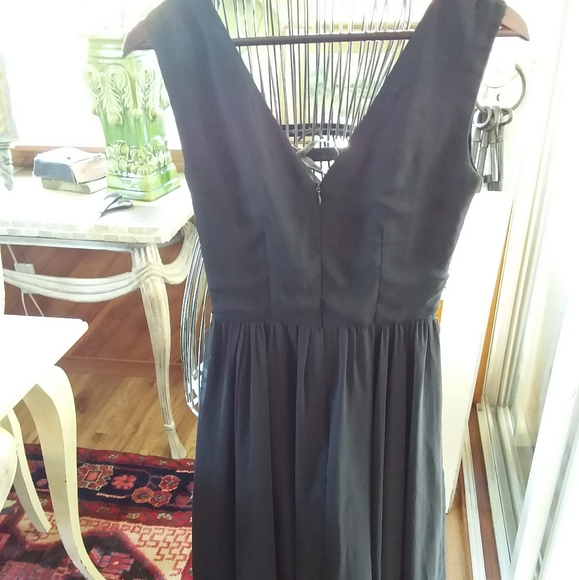 SOLD Peter Chin ully lined evening dress - Picture 3 of 4